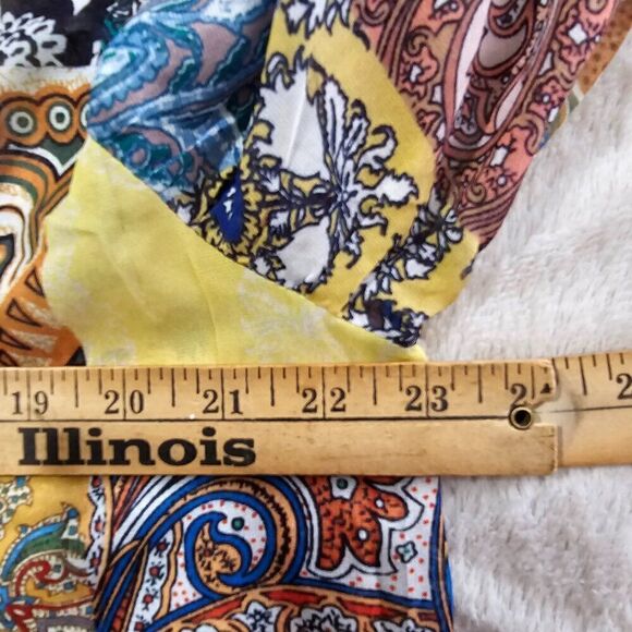 EUC LIKE NEW UMGEE + BOHO PATCH LIKE PRINT LONG/DUSTER KIMONO TOP SIZE 1XL - Picture 16 of 16